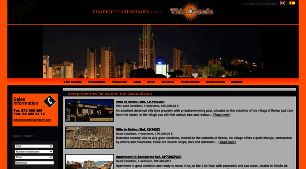 propertiesbenidorm.com