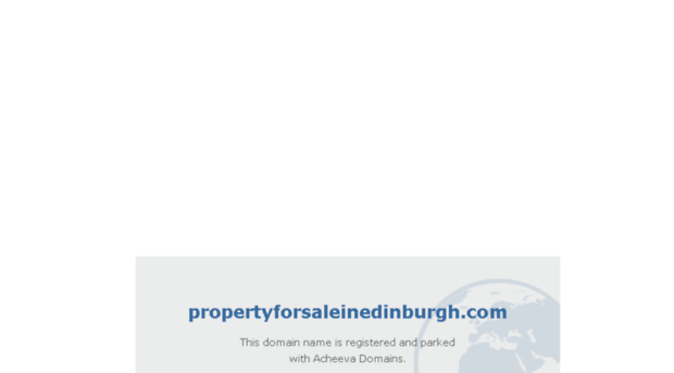 propertyforsaleinedinburgh.com