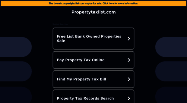 propertytaxlist.com