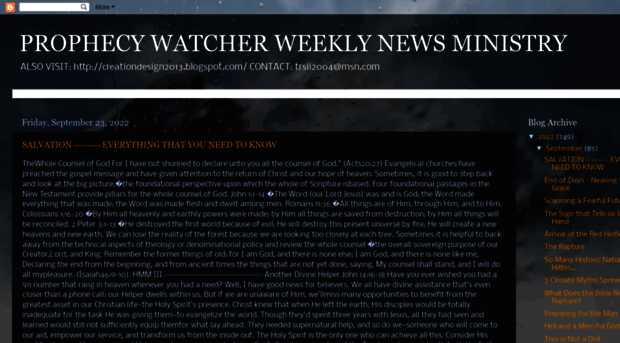 prophecy-watcher-weekly-news.blogspot.in