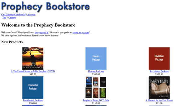 prophecybookstore.com