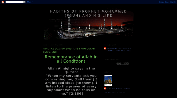 prophet-hadiths.blogspot.com