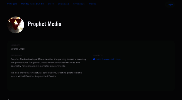 prophet.indiegala.com