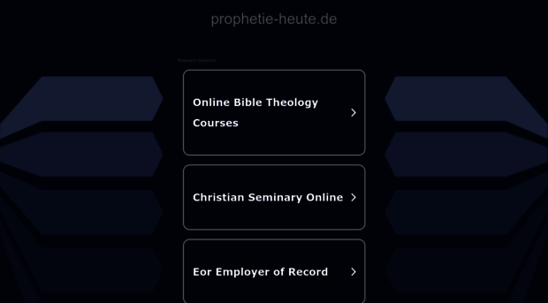 prophetie-heute.de