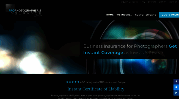 prophotographersinsurance.com