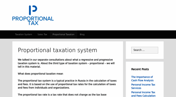 proportionaltax.com