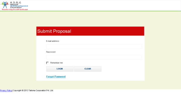 proposal.nsdcindia.org