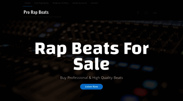 prorapbeats.com