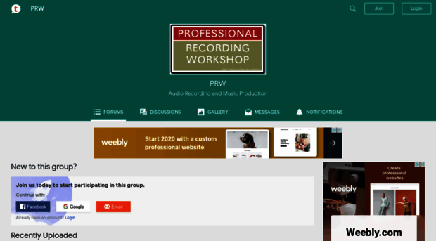 prorecordingworkshop.lefora.com