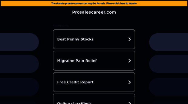 prosalescareer.com