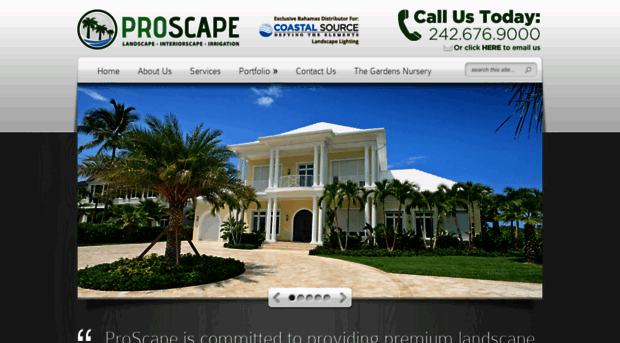 proscapebahamas.com