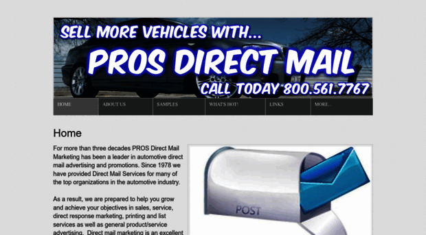 prosdirectmail.com