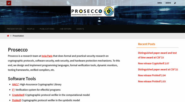 prosecco.gforge.inria.fr