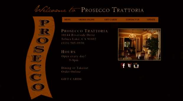 proseccotrattoria.com