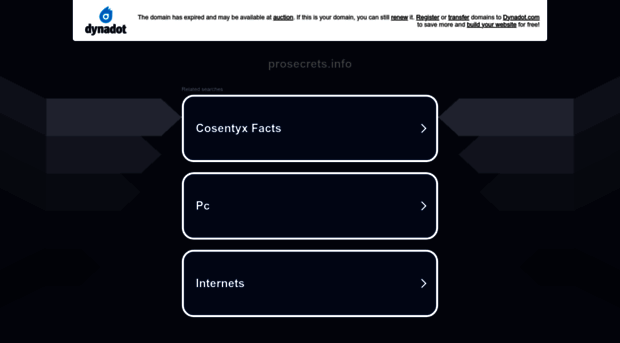 prosecrets.info