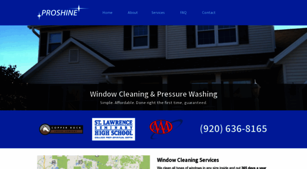 proshinewindowcleaning.net