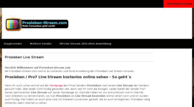 prosieben-stream.com