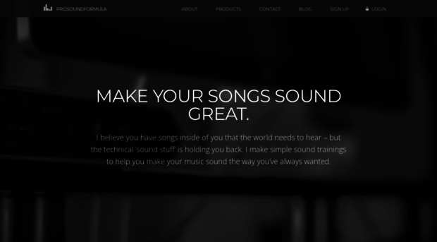 prosoundformula.com