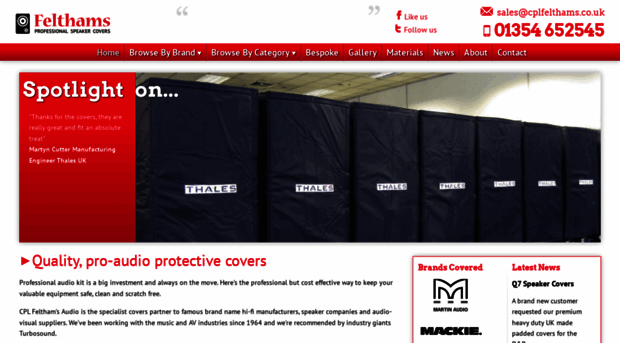 prospeakercovers.co.uk