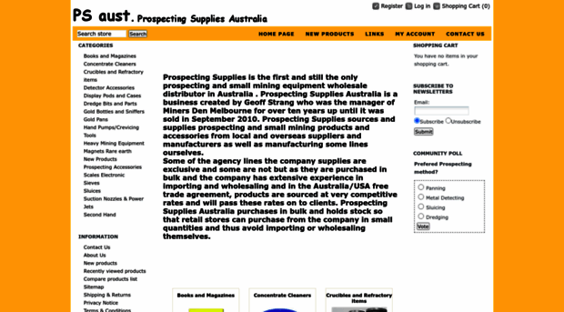 prospectingsupplies.com.au