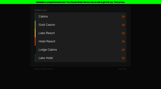 prospectorsresort.com