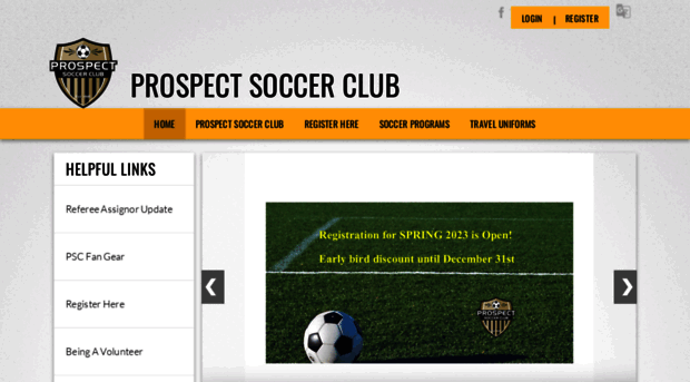 prospectsoccerclub.com