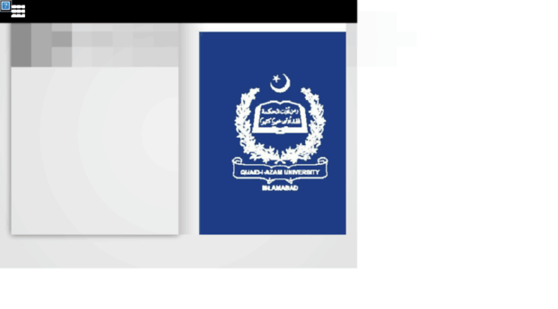 prospectus.qau.edu.pk