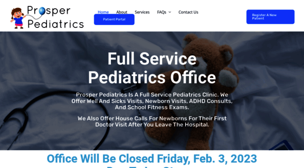 prosper-pediatrics.com