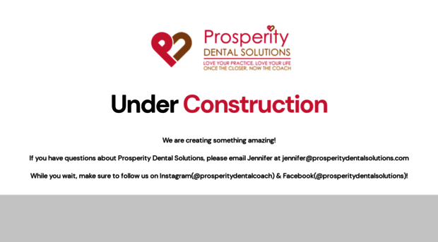 prosperitydentalsolutions.com