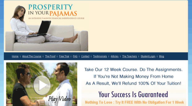 prosperityinyourpajamas.com