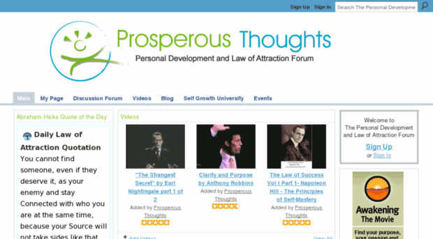 prosperousthoughts.ning.com