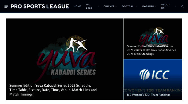 prosportsleague.com