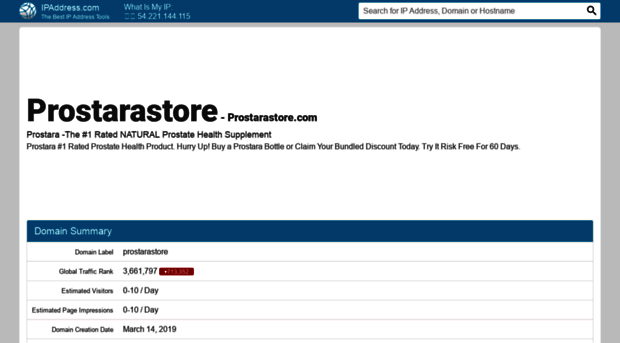 prostarastore.com.ipaddress.com