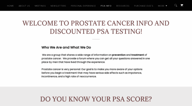 prostatecancerhelp.info