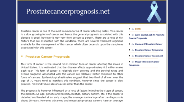 prostatecancerprognosis.net