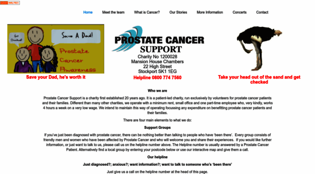 prostatecancersupport.org