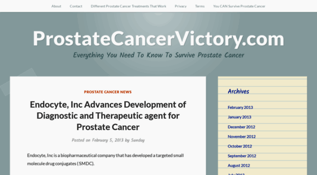 prostatecancervictory.com