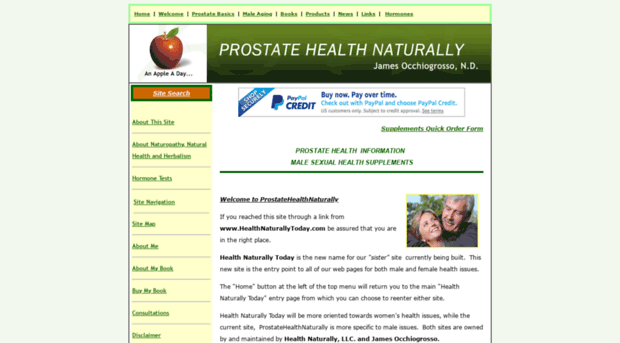 prostatehealthnaturally.com