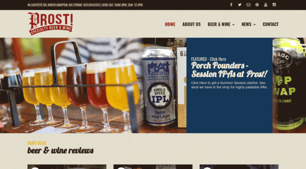 prostcraftbeer.com