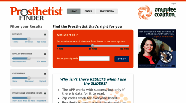 prosthetistfinder.org