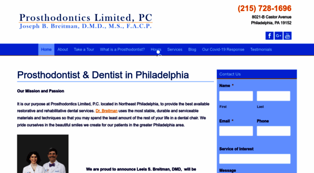 prosthodonticslimitedpc.com