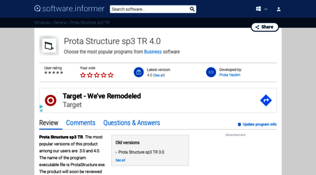 prota-structure-sp3-tr.software.informer.com