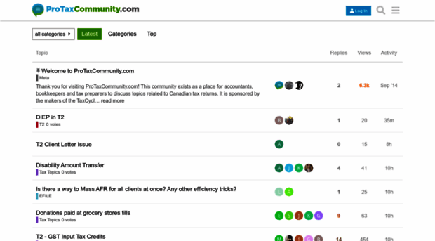 protaxcommunity.com