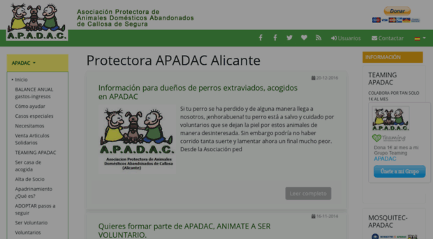 protectora-apadac.org