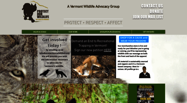 protectourwildlifevt.org