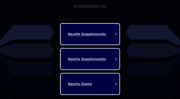 proteinbowl.de