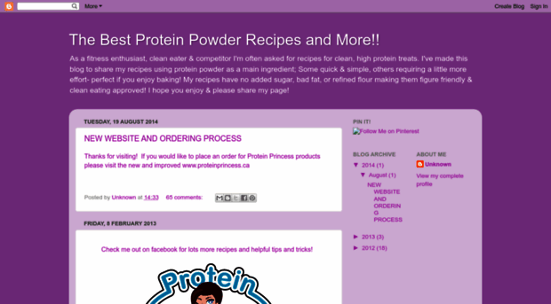 proteinprincessnl.blogspot.com