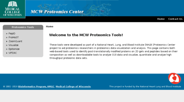 proteomics.mcw.edu