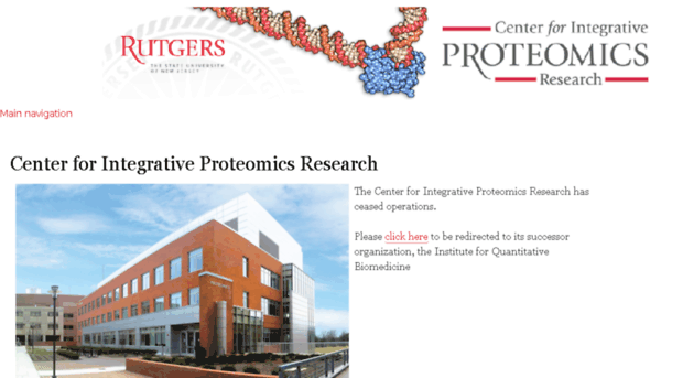 proteomics.rutgers.edu