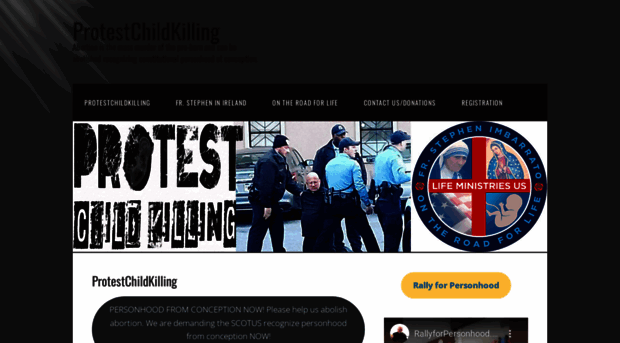 protestchildkilling.com